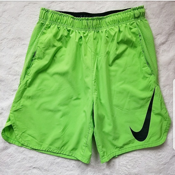 Nike Other - Nike DriFit Green Long Athletic Shorts